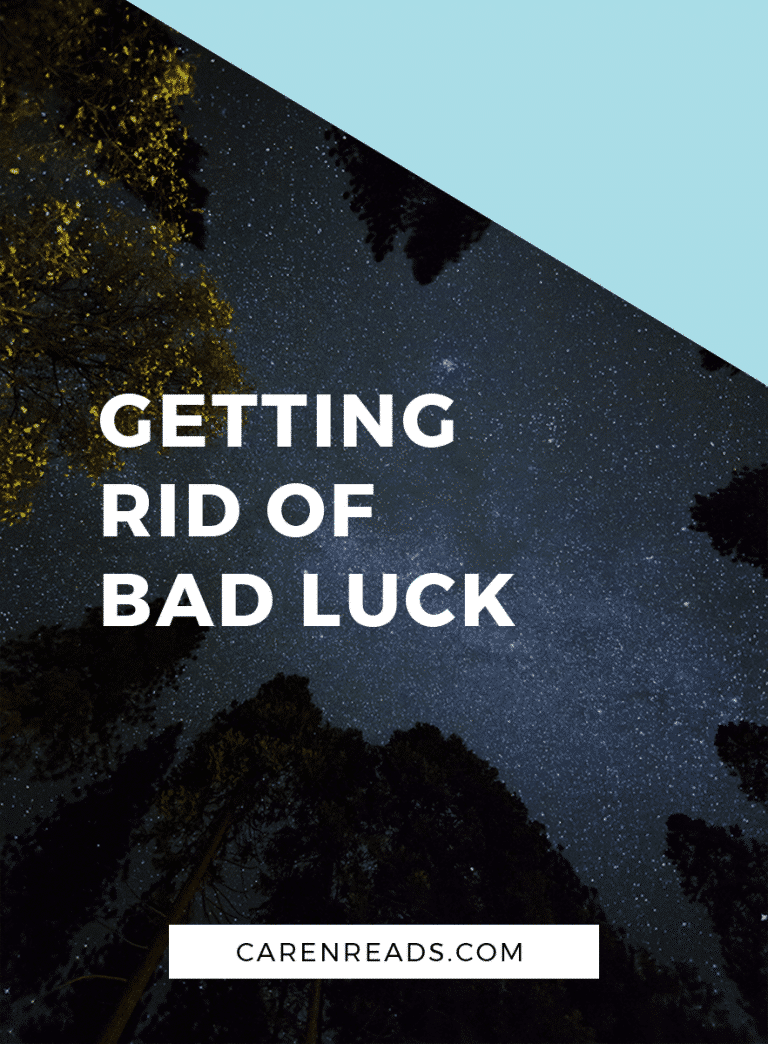 Getting rid of bad luck