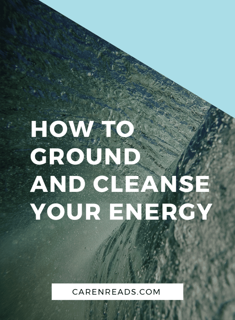 How to ground and cleanse your energy